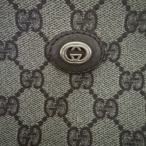 LUX | 100% Authentic Vintage OPHIDIA GUCCI LEATHER CLUTCH BAG - Picture 4 of 13